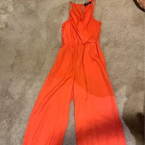 Coral jumpsuit